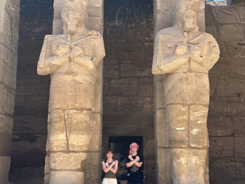 Hieroglyph wall on the Dendera and Abydos day tour