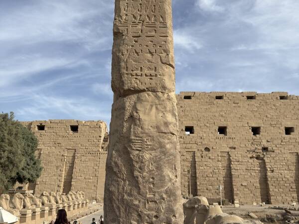 Karnak temple at Luxor