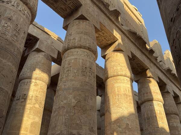 Karnak temple complex at Luxor