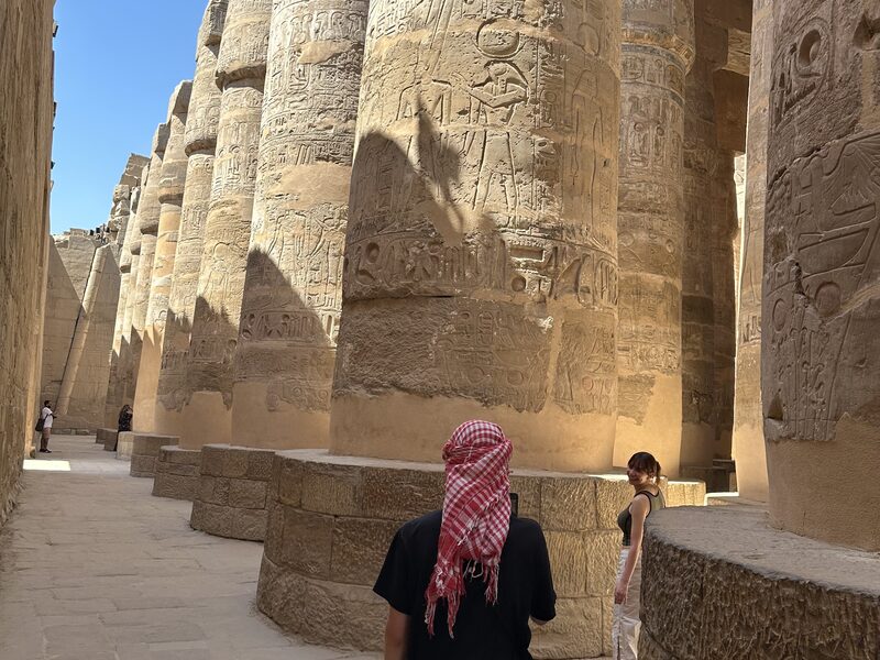 Karnak temple at Luxor on the spiritual Egypt tour