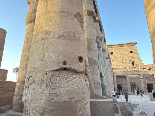 Avenue of Sphinxes between Karnak and Luxor
