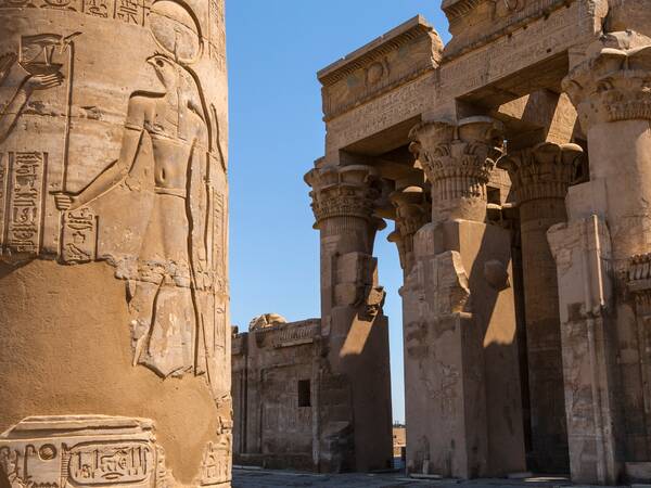 Kom Ombo temple on the Nile