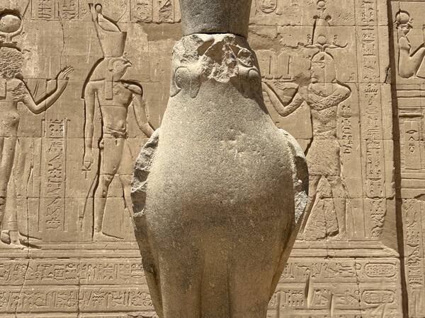Temple of Edfu, dedicated to Horus