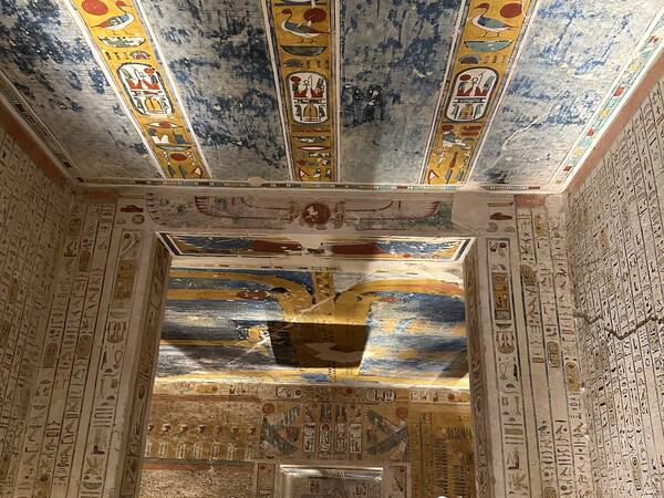 Tomb entrance at the Valley of the Kings